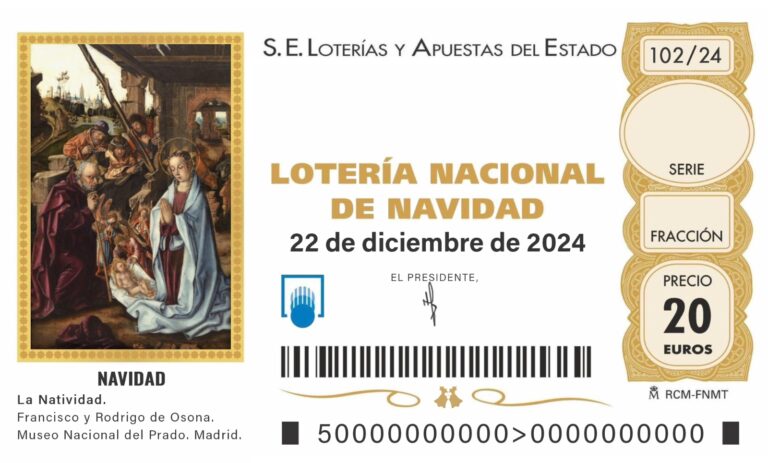 Número de Lotería de Navidad 2024 SPS